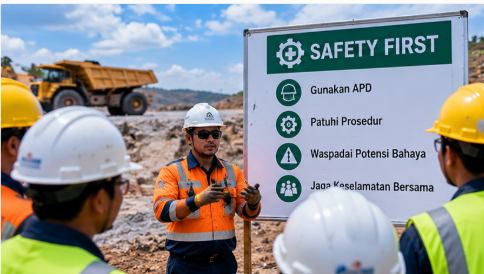 Penerapan Safety Briefing Sebelum Kegiatan Operasional Tambang